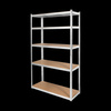 Regał metalowy magazynowy 205x120x45 srebrny Rebel