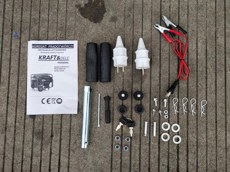 Agregat prądotwórczy 5500W 12/230V KD164 - KRAFT&DELE