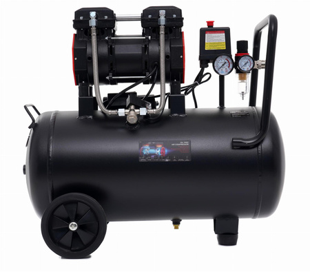 KOMPRESOR BEZOLEJOWY 50L KD1386 - KRAFT&DELE