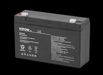 Akumulator żelowy VIPOW 6V 12Ah