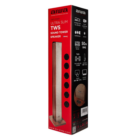 Kolumna Audio AIWA TSBT-270WD 50W drewno (8435256897425) - AIWA