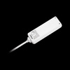 Przedłużacz biały Rebel 3 gniazda, kabel 3m (3x1,5mm), bez przełącznika