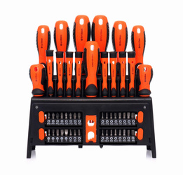Zestaw śrubokrętów + magnetyzer 50szt. KD10950 - KRAFT&DELE