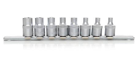 Zestaw nasadek Torx 8cz. 3/8" KD10230 - KRAFT&DELE