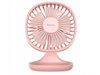 BASEUS Wentylator biurkowy Pudding - Shaped Fan (CXBD-04) Pink