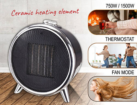 AD 7742 Grzejnik ceramiczny 1500 W