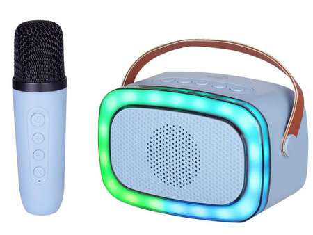 Głośnik Trevi XR8A0104 blue bluetooth z mikrofonem
