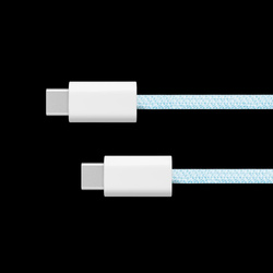 Kabel USB typu C - USB typu C 100 W 1,5 m niebieski Kruger&Matz Basic