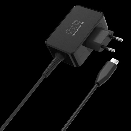 Zasilacz uniwersalny Kruger&Matz 65W z funkcją Power Delivery 7 końcówek