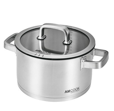 Zestaw garnków AM COOK S8PLUS GLOBALO
