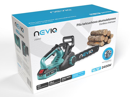 Piła łańcuchowa akumulatorowa NEVIQ 16"/18"(L16A50)