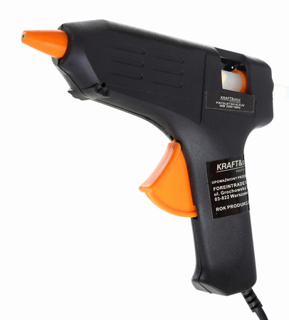 PISTOLET DO KLEJU NA GORĄCO 40W + 7 WKŁADÓW KD10350 - KRAFT&DELE