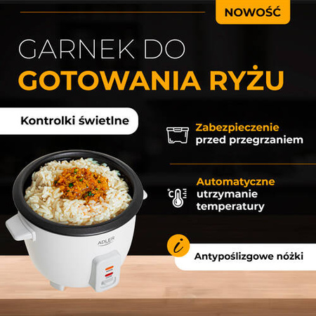 AD 6418 Garnek do gotowania ryżu - 0,6 L
