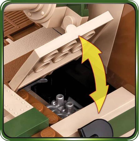 Klocki Armia Tiger Elefant niemiecki niszczyciel czolgów