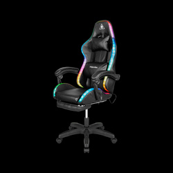 Fotel gamingowy Kruger&Matz GX-150 Czarny LED