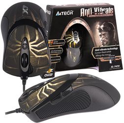 Mysz A4TECH XGame Laser Oscar X747H Brown Fire