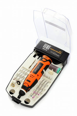 MINI SZLIFIERKA 12V + AKCESORIA KD1669 - KRAFT&DELE