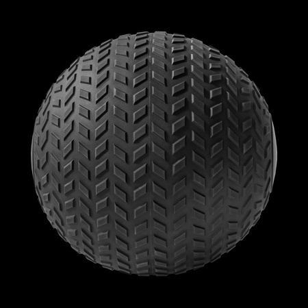 Mała piłka lekarska do ćwiczeń rehabilitacyjna Slam Ball 23cm 20kg, REBEL ACTIVE