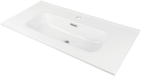 Umywalka ceramiczna wpuszczana w blat - 80 cm (CTU 6U8M) - Deante