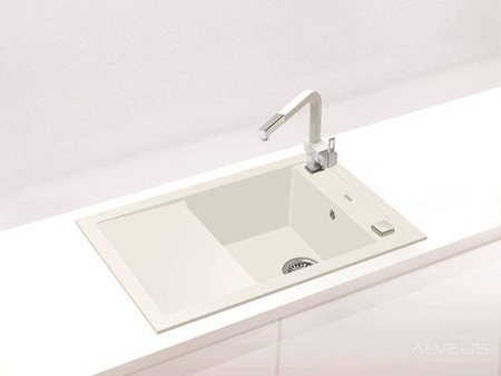 ALVEUS FORMIC 30 zlewozmywak granitowy steel (4403004)