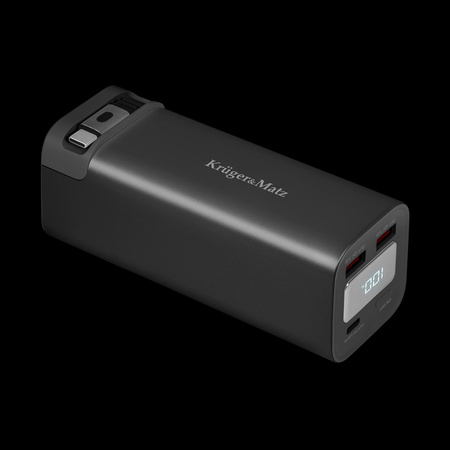 PowerBank Kruger&Matz 20000 mAh Li-ion 100W z funkcją QC oraz PD