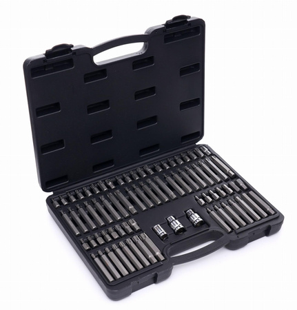 Komplet bitów TORX 75el. KD10954 - KRAFT&DELE