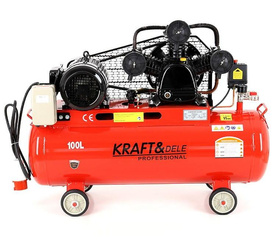Kompresor Olejowy 100L 3 Tłoki 400V KD405 - KRAFT&DELE