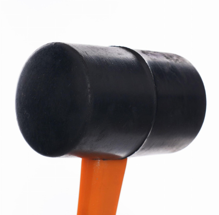 Młotek gumowy z rączką fiberglass KD902 - KRAFT&DELE