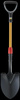 Szpadel z ostrą łyżką CAT K-Series D-Handle Round Point (0841308101026) - Cat