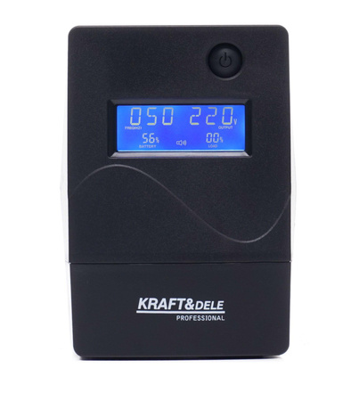 Zasilacz awaryjny UPS 1000VA LCD KD1928 - KRAFT&DELE