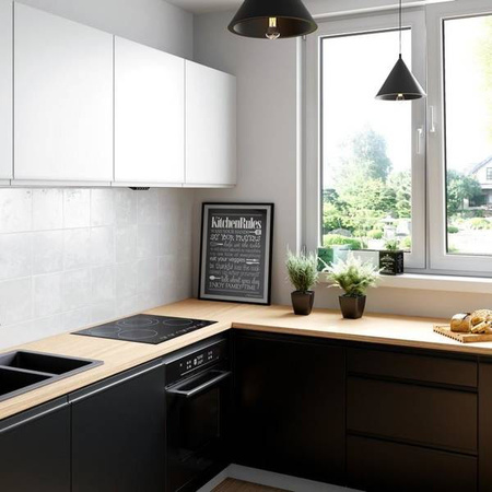 Okap kuchenny Nowimo 60.1 Black GLOBALO