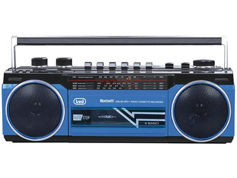 Boombox Trevi RR501 kaseta/BL/USB/SD blue**