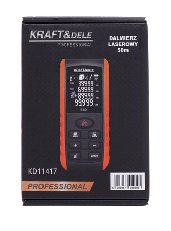 DALMIERZ LASEROWY 50M KD11417 - KRAFT&DELE