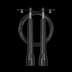 Skakanka bokserska plastikowa z metalowym łożyskiem 3m regulowana, REBEL ACTIVE