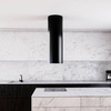 Okap kuchenny Newelio Isola 39.1 Black LANILIA