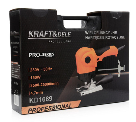 Wielofunkcyjne narzędzie rotacyjne KD1689 - KRAFT&DELE