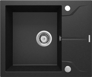 Zlewozmywak granitowy 1-komorowy z ociekaczem (ZQN G11A) - Deante