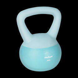 Soft Kettlebell miękki winylowy 4kg REBEL ACTIVE