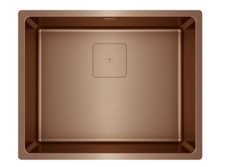 ZLEWOZMYWAK STALOWY FLEXLINEA RS15 50.40 3½ SQ W/OVF SP PVD COPPER