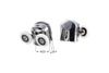 Rolki górne podwójne do szyb 5 mm - FI 23 mm (XKCJ1RU04) - Deante