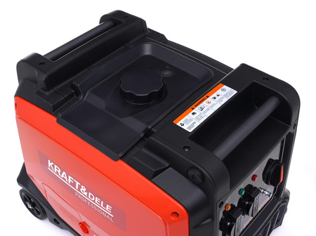Agregat prądotwórczy inwertorowy 4 kW / 4,3 kW KD698 - KRAFT&DELE
