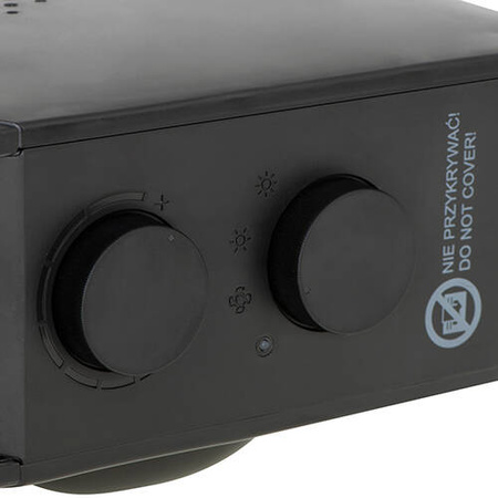 AD 7725 black Termowentylator