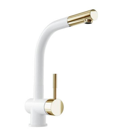 Bateria kuchenna GLOBALO Lobio White/Light Gold Ring GLOBALO