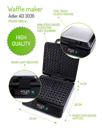 AD 3036 Gofrownica 1500 W