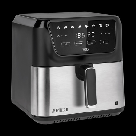 Frytkownica beztłuszczowa TEESA DIGITAL AIR FRYER XXL , 8L , 1700W, duża miska , programy , podtrzymywanie ciepła