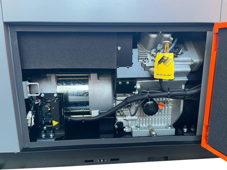 Agregat prądotwórczy jednofazowy DIESEL 14/15,5kW KD198 - KRAFT&DELE