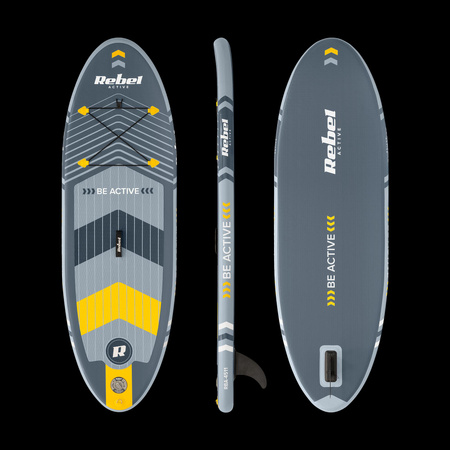 Deska SUP REBEL ACTIVE pompowana 244x76x10, zestaw