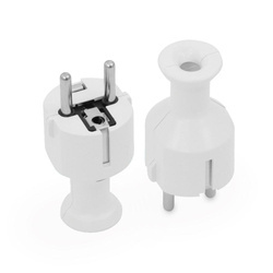 Wtyczka prosta rozbieralna WT-40 biała Montis MT020-B Produkt POLSKI