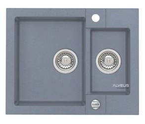 ALVEUS ROCK 80 zlewozmywak granitowy steel (4218004)
