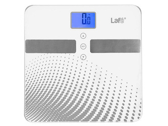 Waga łazienkowa z analizą LAFE WLS003.1 biała